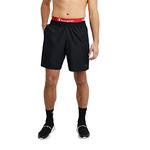 Champion Men's Athletic Shorts, Unlined Shorts, Lightweight Mid-Length Basketball Shorts, 7", Black, Large