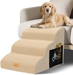 Thihome Dog Ramp for Bed, 3-Steps C