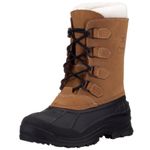 Kamik ALBORG, Men’s Warm lined Snow boots , Beige (Tan_Tan), 8 UK (42 EU)