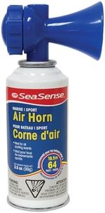 SeaSense Air Horn – Large Size (3.5 oz), 118 dB – Loud 1 Mile Range, Meets EPA & USCG Standards – Great for Boat & Marine Safety, Ideal for Sporting Events Such as Football & Soccer