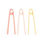 Inspire My Play 3 x Coral Kids Tweezers for Fine Motor Skills - Toy Tongs for Children - Pincer grip Toys - Sensory Toys and Accessories for Messy Play