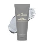 Origins Clear Improvement Blackhead Clearing Face Mask & Scrub | Reduces Blackheads | With Salicylic Acid & Bamboo Charcoal, 75 ml