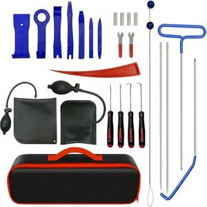 Onucha 26-Piece Auto Trim Removal Tool Kit, ABS and Stainless Steel Interior Panel Tool Set for Dashboard, Vent and Audio Installation