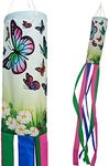 Madrona Brands Butterfly Windsock | Durable Outdoor Hanging Decoration | Yard, Garden, Patio, Lawn and More | 60 Inch