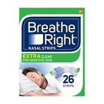 Breathe Right Extra Clear Nightly Sleep, 26 Count