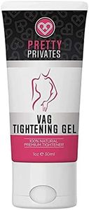 Pretty Privates Vaginal Tightening Gel - Tightening Cream for Vag Instantly - Vaginal Tightness Moisturizer Product - Vagi Rejuvenation and Coochie Tightener - 1 oz (30mL)