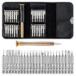 25 Multi Small Precision Hex Torx Star Mini Screwdriver Set Bits Repair Tool Kit,PC Laptop,Tablet,iPad,Watch,Car Keys