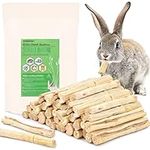 Bissap Sweet Bamboo Chew Sticks for Rabbits 700g/1.5Ib, Bunny Chew Sticks for Rabbits Hamster Chinchilla Guinea Pigs Rabbit Small Animals Natural Treats Teeth Grinding Chew Toys