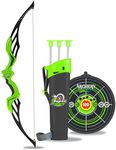Heavy Duty Bow Arrow Set for Kids Age 5-12 Years Outdoor Target Game Archery