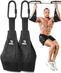 DMoose Premium Ab Straps for Abdominal Muscle Building, Arm Support for Ab Workout, Hanging Ab Straps for Pull Up Bar Attachment, Ab Exercise Gym pullup Equipment for Men Women