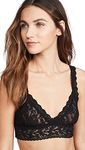 Hanky Panky Signature Lace Crossover Bralette - Black Medium