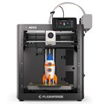 Flashforge AD5X Multi-Colour 3D Printer, 600mm/s High-Speed 3D Printer with 300˚C Nozzle, CoreXY, Auto Levelling, PEI Magnetic Plate and Wi-Fi & App Control (220x220x220mm)