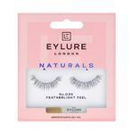 EYLURE LONDON False Eyelashes - Naturals No. 035 Featherlight Feel Lashes with Adhesive | Reusable Up To 5 Wears | Latex Free Glue Last Up To 18 Hours