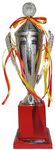 Mahindra Accessories Silver Rocket Cup Diamond Award Trophy (15.5 inches) Plastic. Winner Prize for Cricket, Corporate, Sports, Best Performance, Football, Dance, Singing