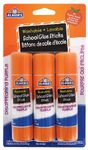 Elmer's Disappearing Purple School Glue Stick, 20G, 0.7-Ounce Each, 3-Pack (61666Q)