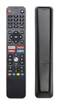 Voice Remote Compatible for Sansui JSW43ASFHD LED Smart Android TV with Voice, Google Assistance, Netflix, Prime Video, YouTube & Google Play - Pairing Require