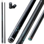 CRICAL Carbon Fiber Pool Cue Stick 58" Billiard Cue Sticks Professional Low Deflection Pool Sticks with 3/8 * 8 Pin Joint and 12.5mm Tip