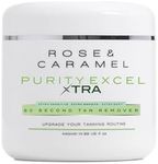 Rose & Caramel Purity Excel Xtra, 60 Second Tan Remover, Extra Sensitive, Extra Smooth, Extra Soft 14.89 Fl Oz (440ml)