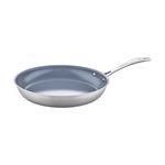 ZWILLING Spirit Non-Stick Fry Pan, 12-Inch Ceramic Fry Pan, Stainless Steel