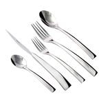 Cuisinox Raquel 20-Piece Flatware Set, Stainless Steel