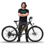 EMotorad Legend 07 Black 27.5 inches 7 Speed Lithium-ion (Li-ion) Electric Cycle