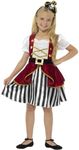 Smiffys Deluxe Pirate Girls Fancy Dress Caribbean Buccaneer Kids Children Costume Outfit