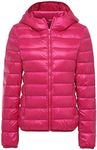 Flygo Women's Lightweight Hooded Do
