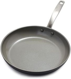 GreenPan Chatham Hard Anodized Healthy Ceramic Nonstick 28cm Frying Pan Skillet, PFAS-Free, Dishwasher Safe, Oven Safe, Gray