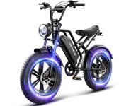 1500W Moped Electric Bike | Adult eBikes - 48V 18Ah Removable Battery | 60+ Mile | 32MPH Top Speed - All Terrain for Mountains, Snow, Sand, Road