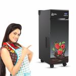 Lucky Mycrofine Wonder Plus Raspberry Atta Chakki Flour Mill 6.5 KG Capacity Fully Automatic Domestic Ghar Ghanti for Grinding Masala and Grains, with Standard Accessories (0.75 Units/Hr)