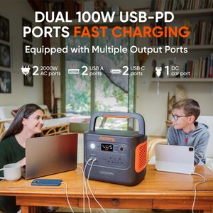 Jackery Explorer 1000 Plus Portable Power Station – High-Capacity Backup