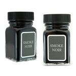 Monteverde 60ml Noir Fountain Pen Ink Bottle (30ml Smoke Noir G309SN Ink Bottle - Pack of 2)