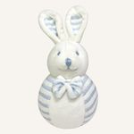 abracadabra Super Soft Ring Rattle for Newborns, 18 cm x 11 cm x 11, Blue Bunny