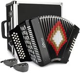 31-Key Diatonic Accordion 12 Bass F