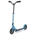 Micro Scooters | Micro Speed Deluxe Adult Scooter | Fast & Foldable | City Commuting | Ages 8+ | Blue