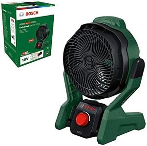 Bosch Akku-Ventilator UniversalFan 18V-1000 (ohne Akku, 18-Volt-System, für Heimwerker, Camping und mehr, Luftvolumenstrom: 1.000 m³/h, im Karton)