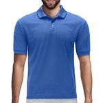 Premium Wear Men's High Moisture Wicking Polo T Shirts