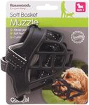 Rosewood Soft Basket Muzzle for Dog