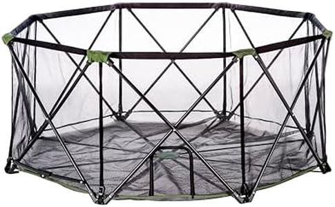 Carlson 8-Panel Foldable and Portable Steel Pet Exercise and Play Pen