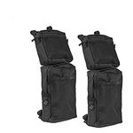 Verve Jelly ATV Tank Saddle Bags,2pcs Motorcycle Side Saddlebag,600D Waterproof Oxford Cargo Tank Bags, Trailer Hanging Bucket Bag, Touring Adventure Saddlebag, Tool Bag for ATV Fenders, Snowmobiles