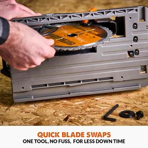 Evolution Cordless Circular Saw – Lightweight Power Tool, R185CCSX-Li