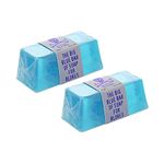 The Bluebeards Revenge Big Blue Men's Soap Bar, Mens Moisturising Hand And Face Soap Bar For Men175g 2 Pack