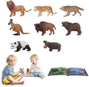 8 Jouets d'animaux pour Les Enfants de 3 Ans Pinata Anniversaire Jeux Cadeau Anniversaire pour Garçon Fille de 2 Ans