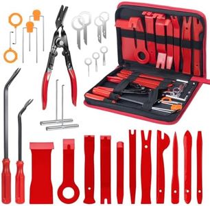 MumdoYAL 28 Stück Outillage Mecanique Auto,Kit Nettoyage Voiture,Covering Voiture,Zubehör Befestigung Clips Removal Reparatur Werkzeuge