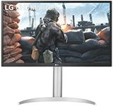 LG 27UP550N-27 Inch Monitor with 4K UHD sRGB 98 percent IPS Display sRGB 98 percent , HDR 10, USB Type-C (Up to 90W Power Delivery), HDMI, AMD Freesync, White