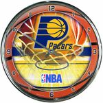 NBA Indiana Pacers Chrome Clock