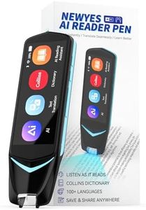 NEWYES Scan Reader Pen for Dyslexia,AI Reader Pen Supports Speech & Scan to Text Translation, AI Homework Check, designed to support readers with dyslexia