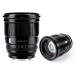 VILTROX 75mm f/1.2 E APS-C Lens Prime Large aperture Lens for Sony E-Mount a5100 a6000 a6100 a6300 a6400 a6500 a6600(Auto Focus, STM,) Black
