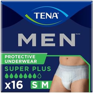 Tena Incontinence Underwear for Men, Protective, Medium/Large, 16 Count