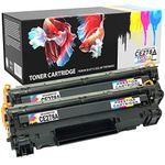 Prestige Cartridge CE278A 78A Pack of 2 Compatible Laser Toner Cartridges for HP Laserjet Pro M1536 MFP, M1536DNF, P1560, P1566, P1600, P1606, P1606DN